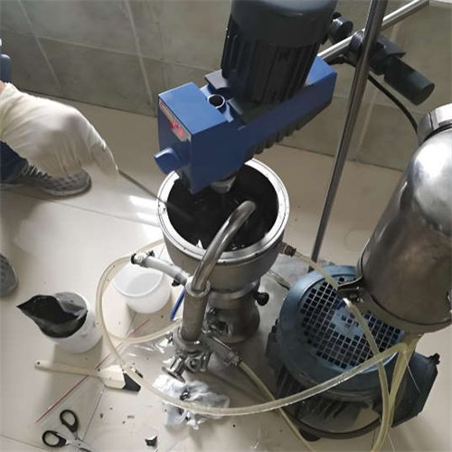 Colloid mill maintenance