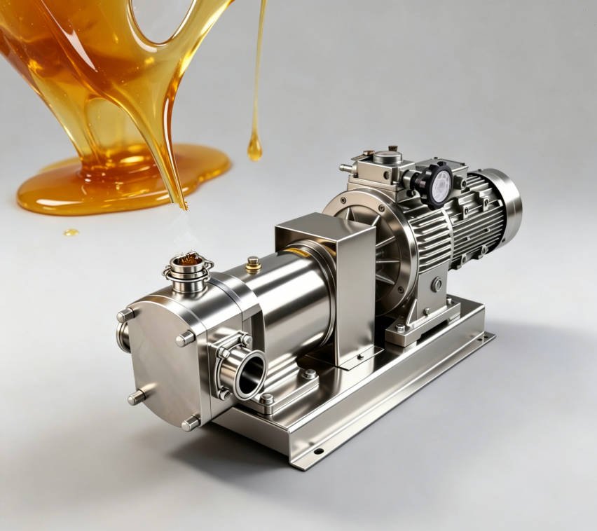 Rotary Lobe Pump for Syrup