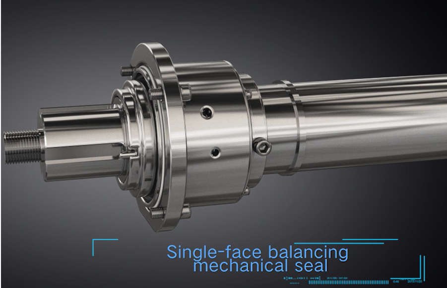 Single-face balanced mechanical seal
