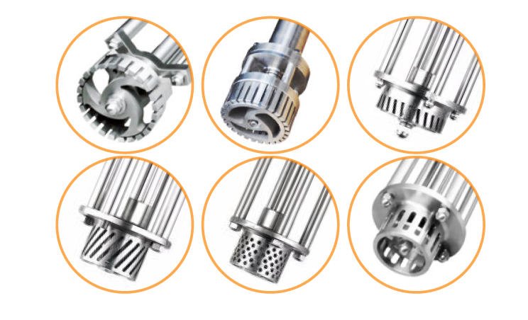 Types of shear head