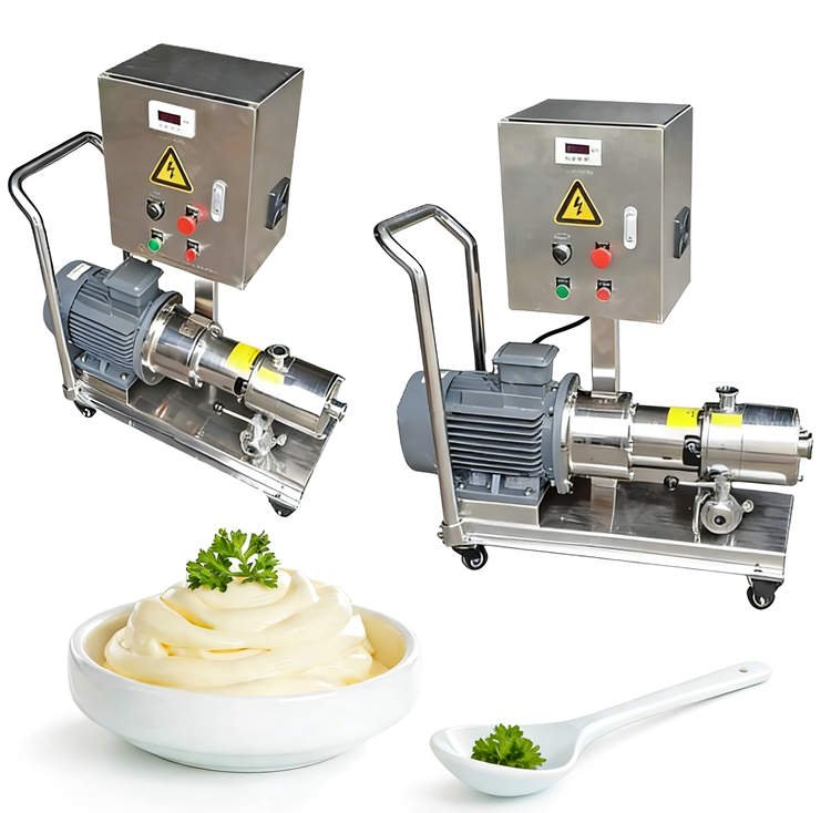 inline mixer for food processing