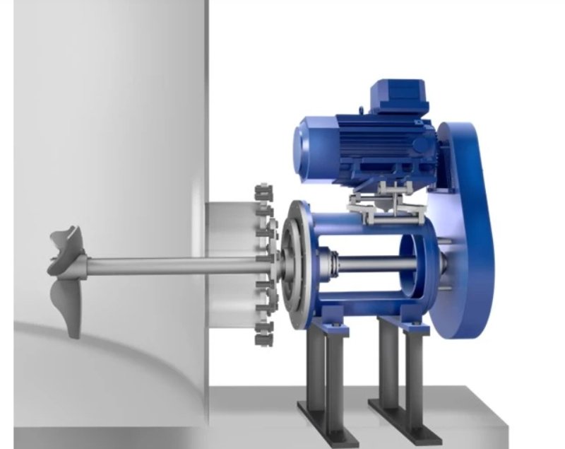 side entry agitator